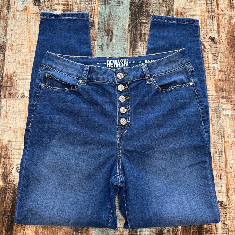 Women’s REWASH High-waisted Skinny Jeans | #T9 - Picture 2 of 15